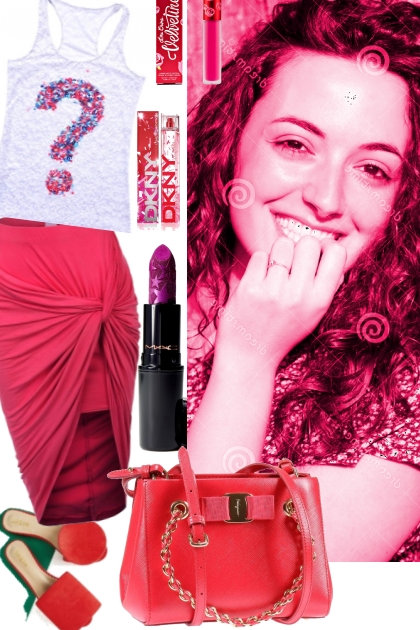 HOT PINK FUN IN THE SUMMER TIME- Fashion set