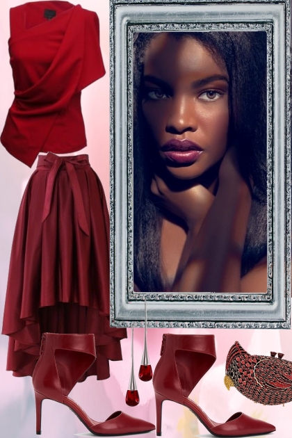 SPRING RED- Модное сочетание
