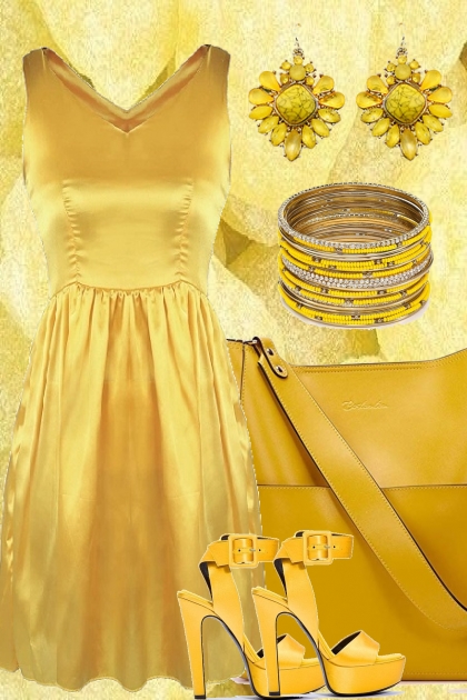 SPORTING YELLOW- Fashion set