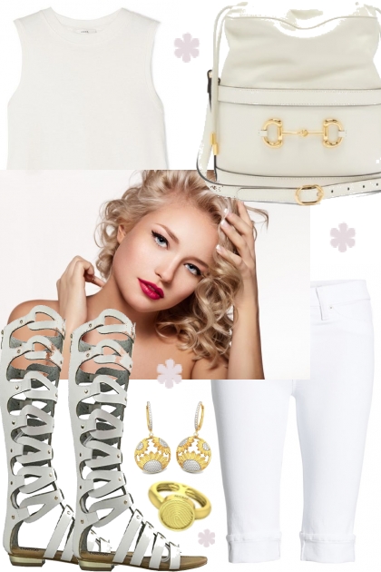 SUMMER WHITES .-- Combinazione di moda