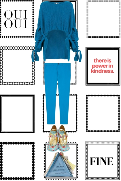 YES YES, IT IS FINE TO BE KIND- Fashion set