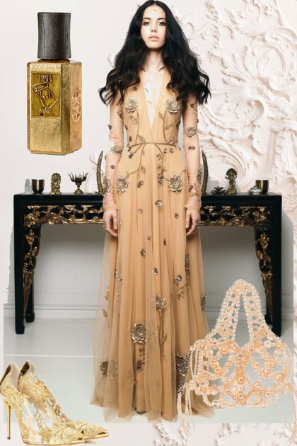 GOLD ROSES- Fashion set