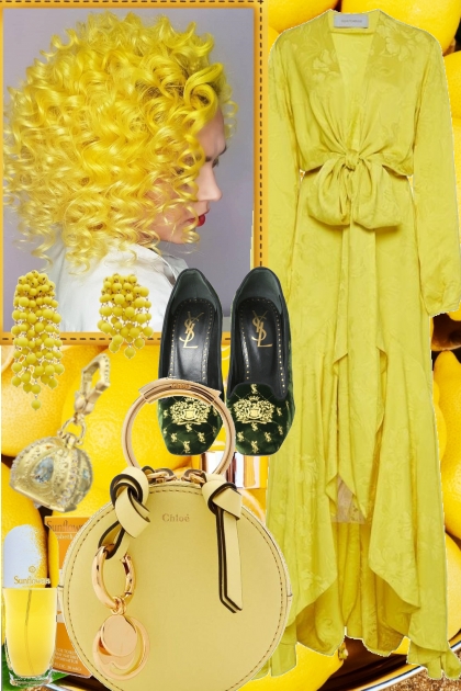 THE YELLOW 9202020- Combinazione di moda