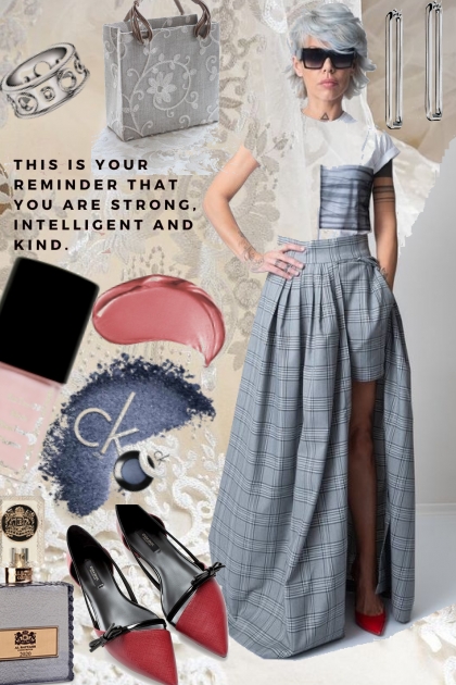 ~ MAXI SKIRT ~- Fashion set