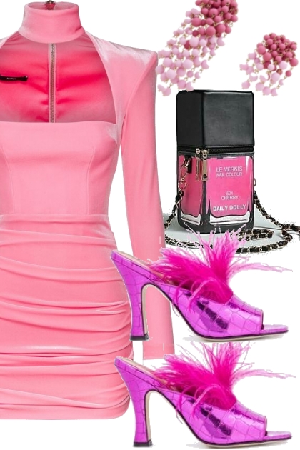 WIN WITH PINK- Fashion set