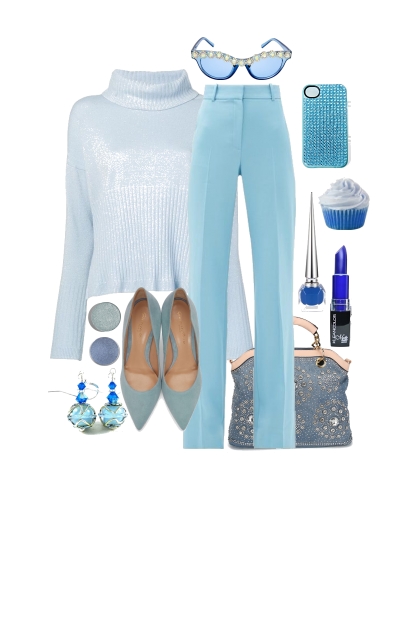 MEDLEY IN BLUE 11720- Combinazione di moda
