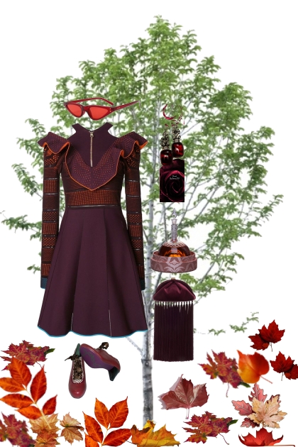 SOME LEAVES STAY, SOME LEAVES FALL- Fashion set