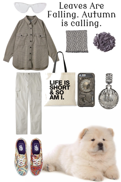 COZY BIG SHIRT AND PUP- Combinazione di moda