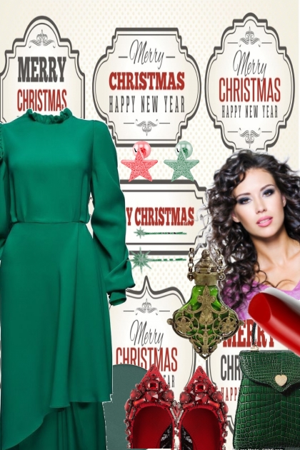 CHRISTMAS BLESSINGS THROUGHOUT THE YEAR- Fashion set