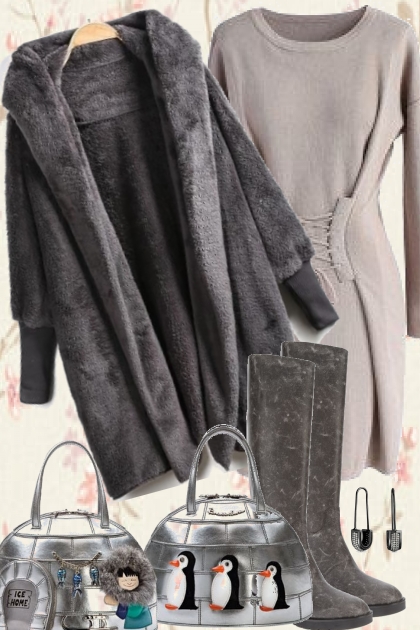 WINTER GRAY 12222020- Combinazione di moda