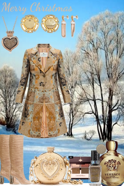 PRINT COAT - Fashion set