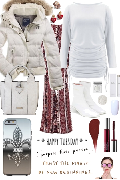RUBY FLARES TUESDAY- Модное сочетание
