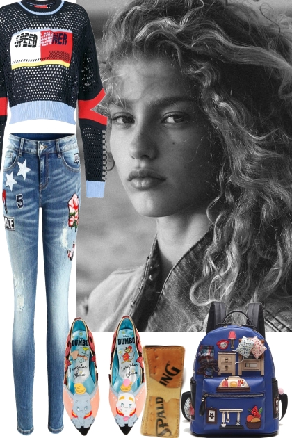 CASUAL JEANS OUTFIT 60 SECOND STYLE- Fashion set
