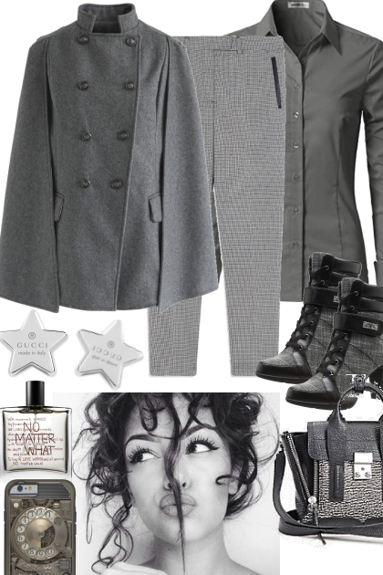 STAY WITH GRAY- Fashion set
