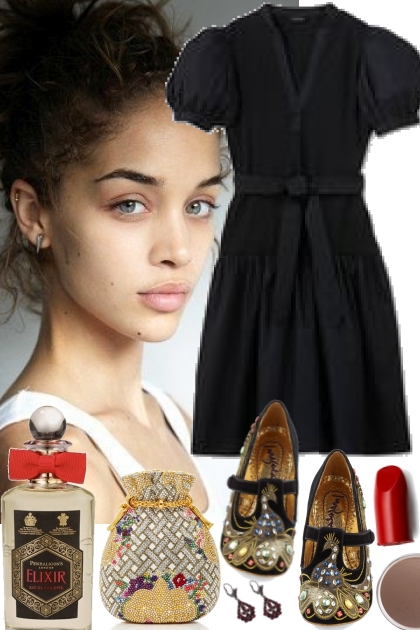 LITTLE BLACK DRESS 4112021- Fashion set