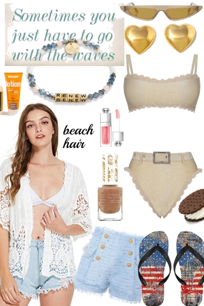 GO WITH THE WAVES ! - Fashion set