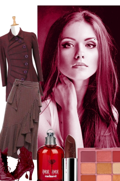 102521 SKIRT AND BLAZER- Fashion set