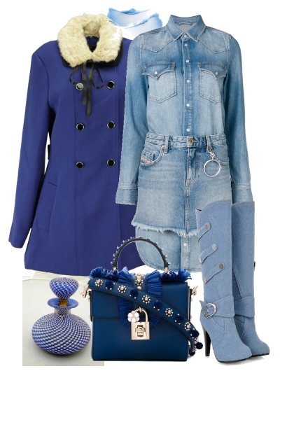 ~.BLUE.~ 11721- Fashion set