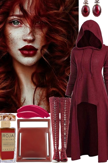 RUBY RED RIDING HOOD 1322- Combinazione di moda