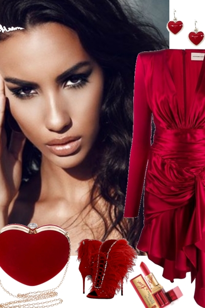 ALL THAT IS RED ~ 1.3.22- Combinazione di moda