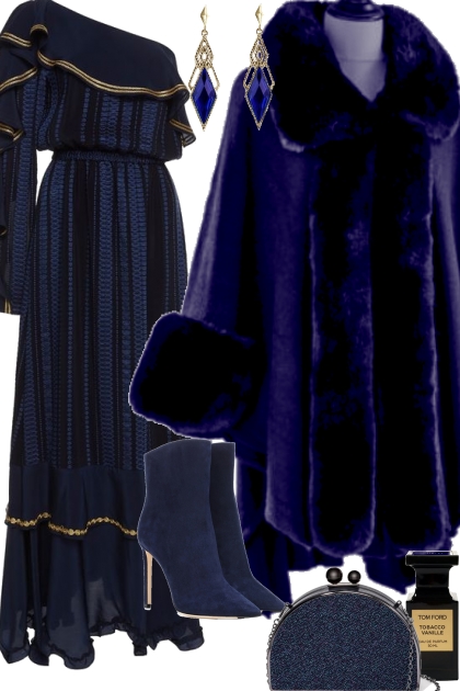 DRESS AND COAT ~ 1722- Fashion set