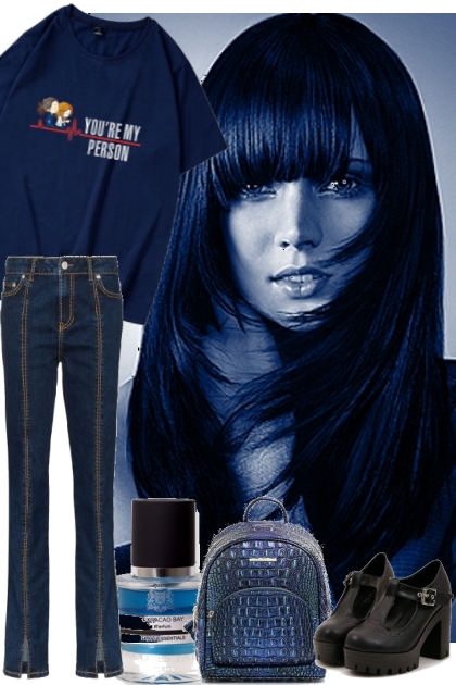 JEANS AND TEE:COMFORT 392022- Fashion set