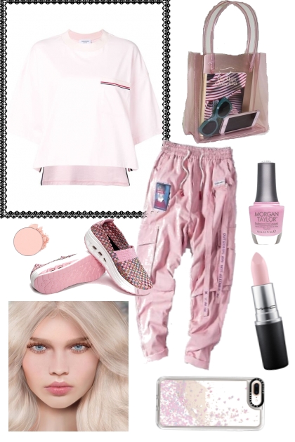 A PALER SHADE OF PINK ~ 31922- Combinazione di moda