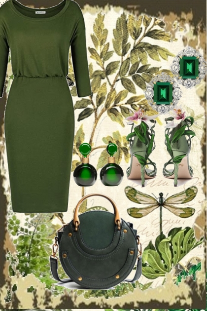 GREEN IN SPRING 3292022- Combinazione di moda