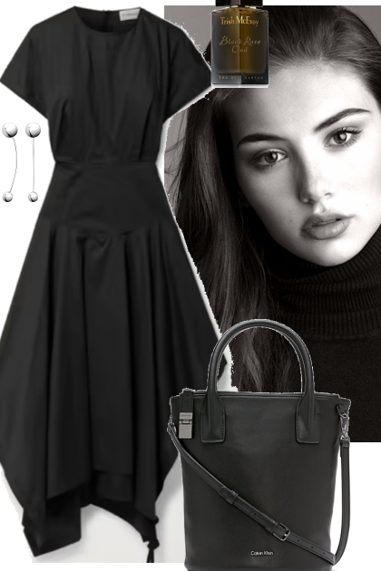 BLACK DRESS 5 9 22- Fashion set