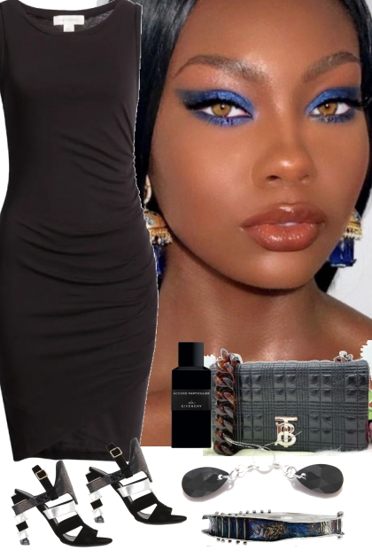A BLACK DRESS 5 29 2022- Fashion set