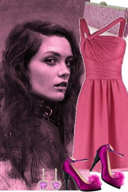 PINK DRESS ,.,.,.,.,., 652022