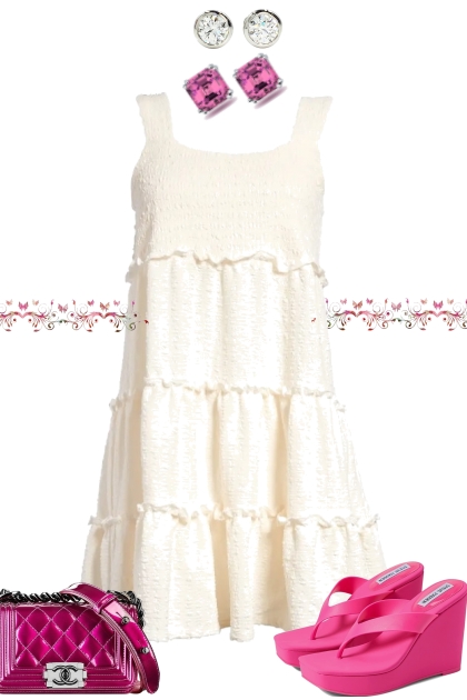 WHITE DRESS 6 12 2022- combinação de moda
