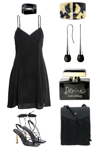 LITTLE BLACK DRESS 7 12 22- Fashion set