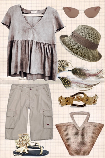 <> SHIRT AND SHORTS <> 71422- combinação de moda