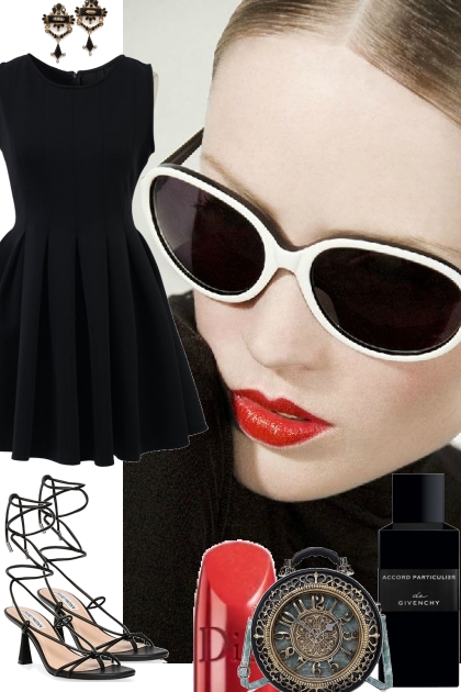 LITTLE BLACK DRESS ~ 7 19 2022- Combinaciónde moda