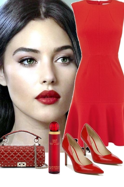 RED DRESS 7/21/2022- Combinazione di moda