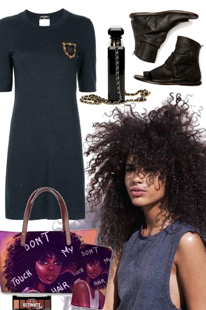 LITTLE BLACK DRESS CASUAL 8 7 22- combinação de moda