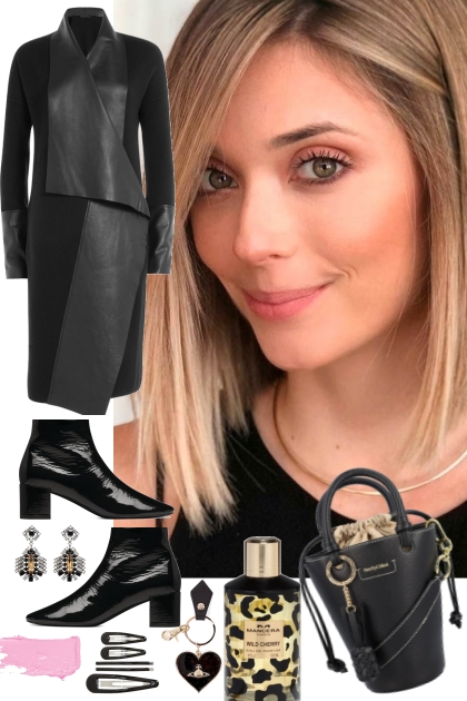 BLACK DRESS . . . 8 12 22- Modna kombinacija