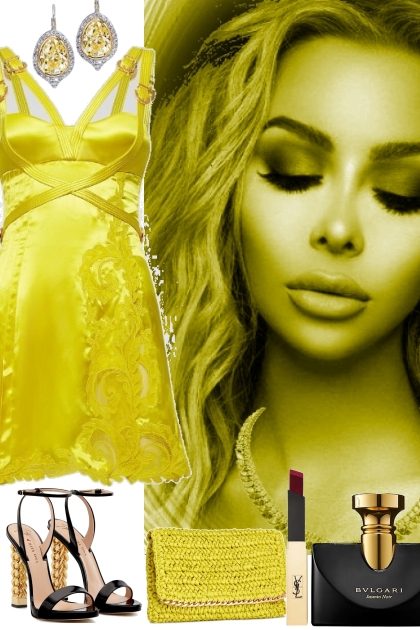 LITTLE YELLOW DRESS ~ 8302022- Fashion set