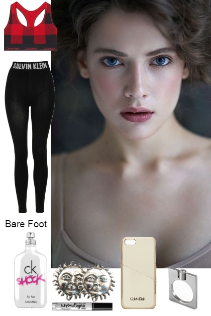 FITNESS OUTFIT ~ BARE FOOT - 9 2 2022- Модное сочетание