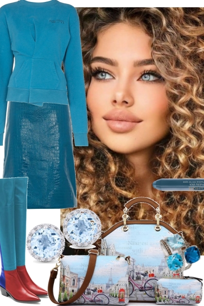 THE BLUENESS OF AUTUMN 9 3 2022- Combinazione di moda