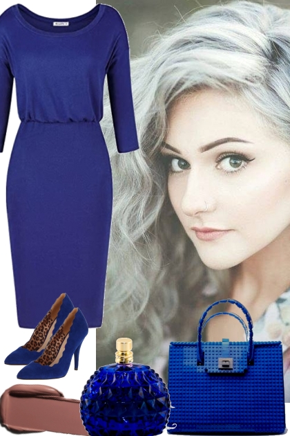 BLUE DRESS; 9-11-2022- Fashion set