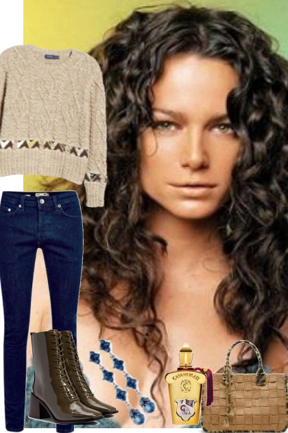 SWEATER AND JEANS 9162022- Fashion set