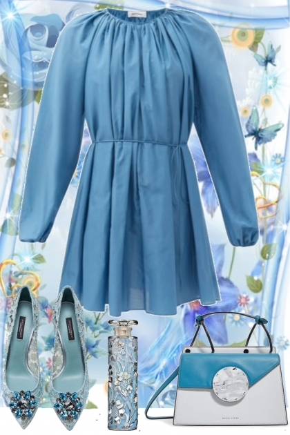 BLUE DRESS 10 5 2022
