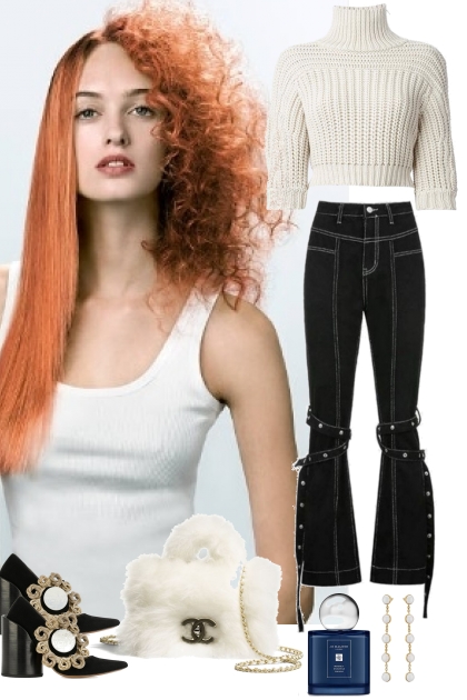 SWEATER AND JEANS 10 29 2022- Combinazione di moda