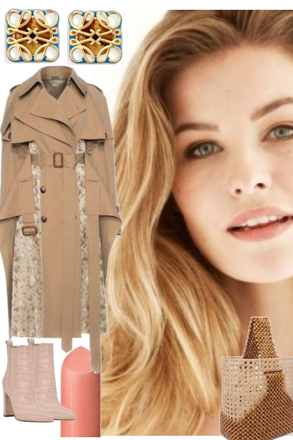TRENCH COAT  AND BOOTS 113022