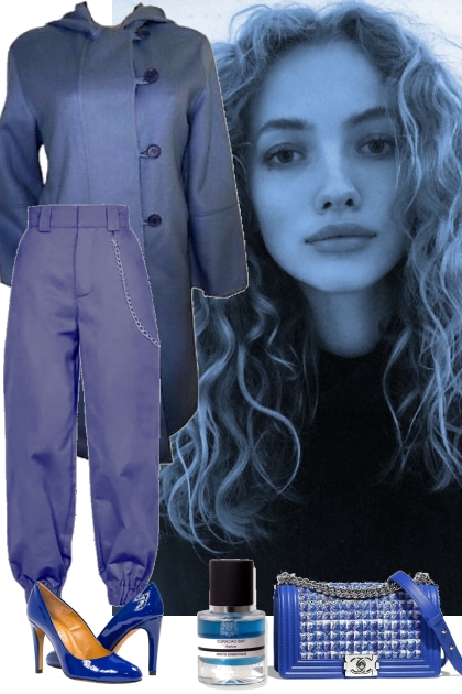 COAT AND PANTS . 121622- Combinazione di moda