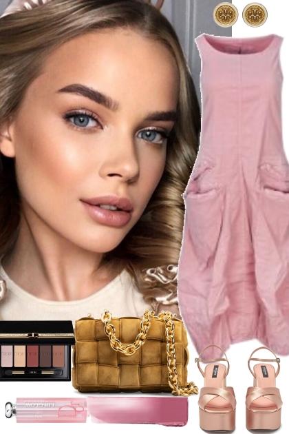 PINK DRESS 1 3 23- Combinazione di moda