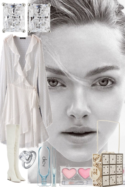 WHITE DRESS 1 7 23- combinação de moda
