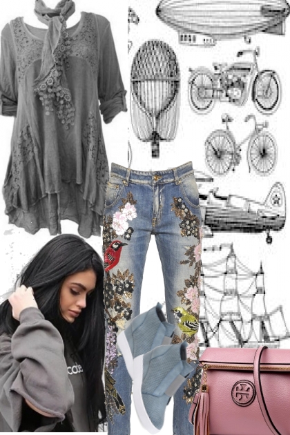 SHIRT AND JEANS 2 2 23- Fashion set